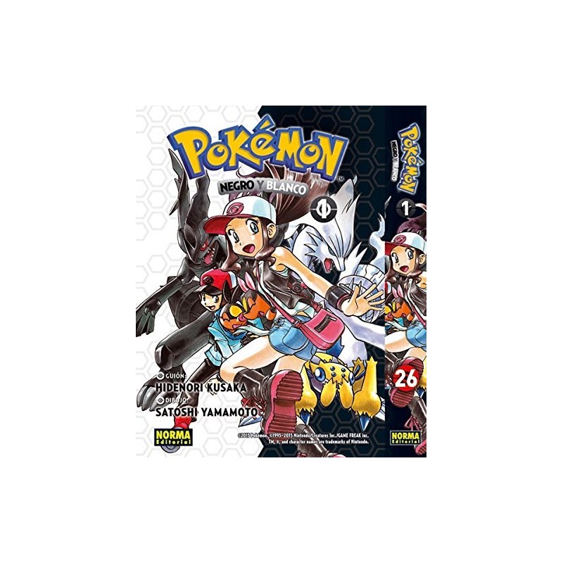 COMIC POKEMON BLANCO Y NEGRO