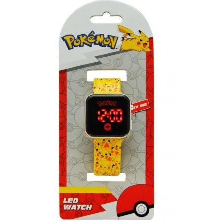 RELOJ LED POKEMON