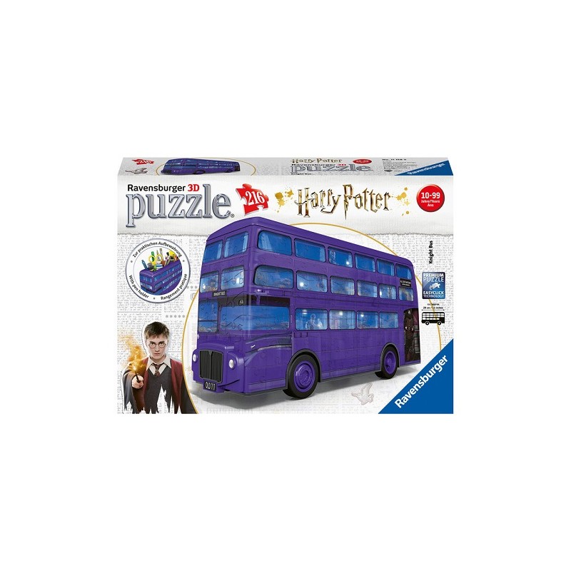 PUZZLE 3D AUTOBUS HARRY POTTER