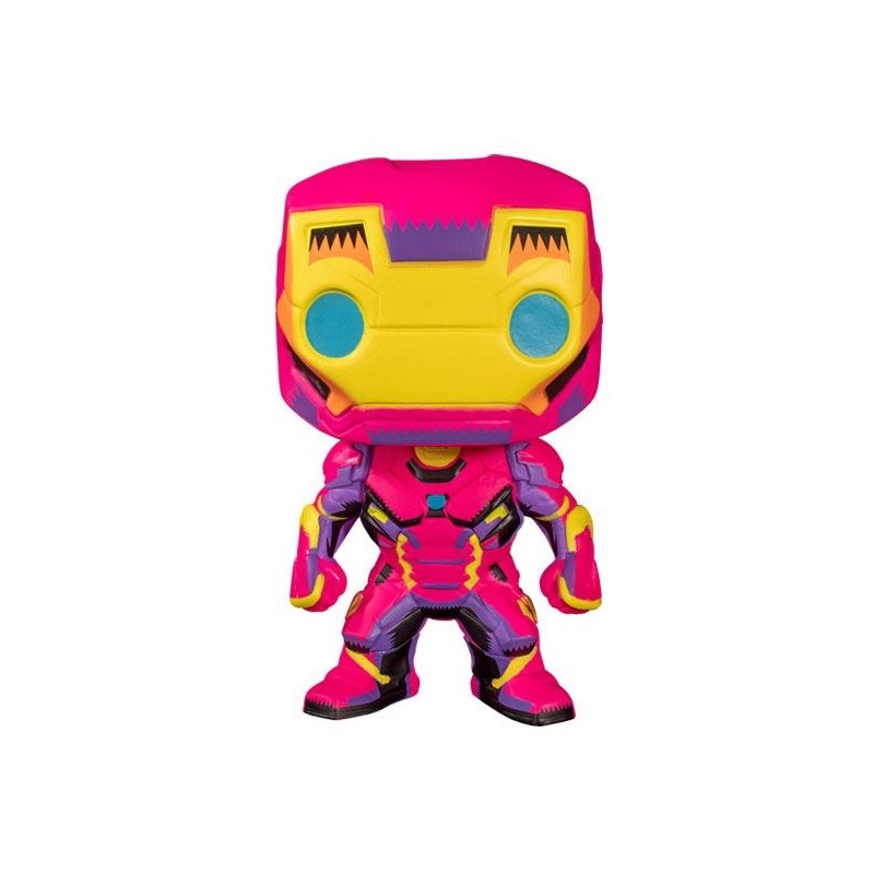 FUNKO POP IRON MAN BLACK LIGHT