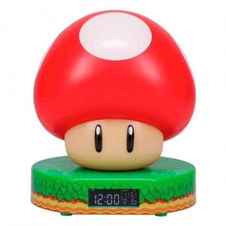 RELOJ DESPERTADOR SUPER MARIO